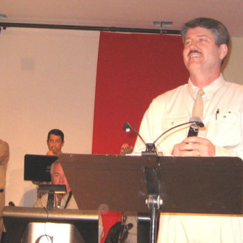 Singing at the 40's Canteen Show.